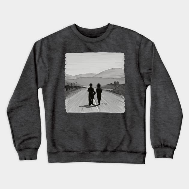 Modern Times Crewneck Sweatshirt by burrotees